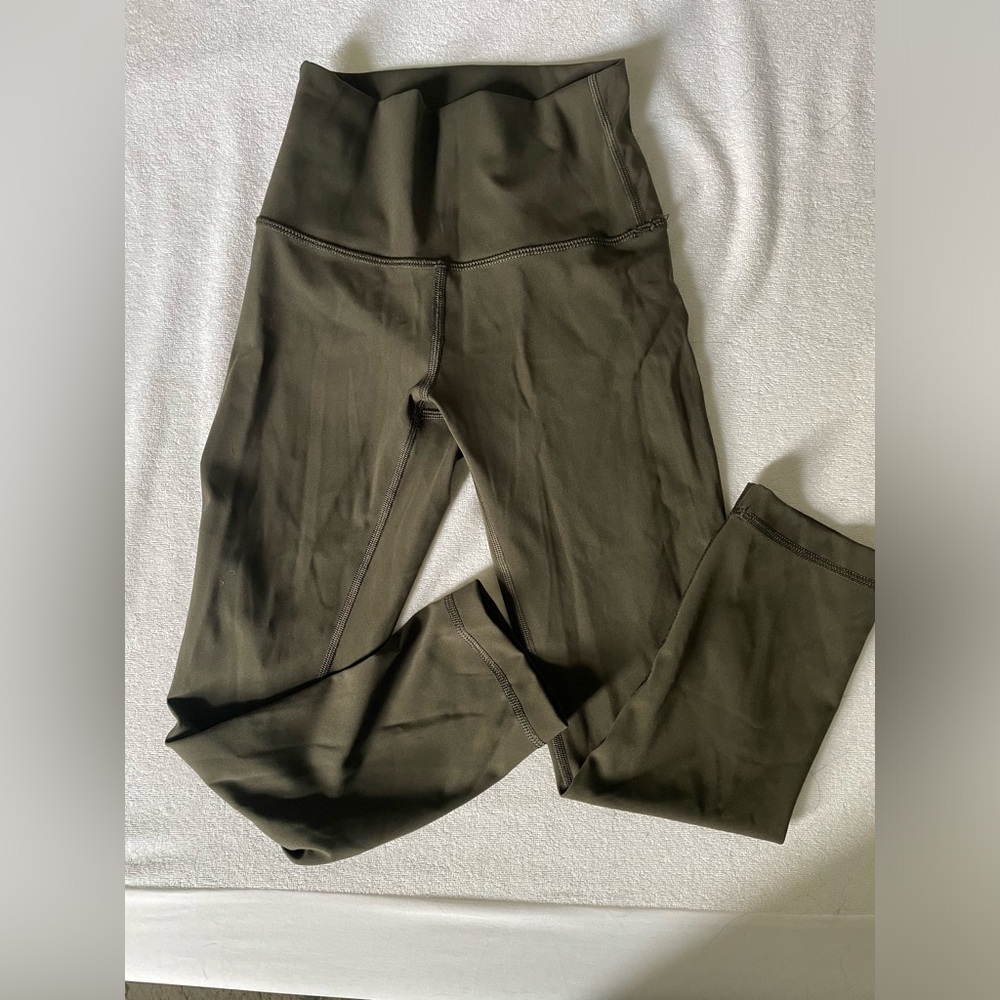Lululemon dark olive leggings